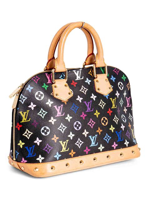 black louis vuitton alma bag|Louis Vuitton Alma tote bag.